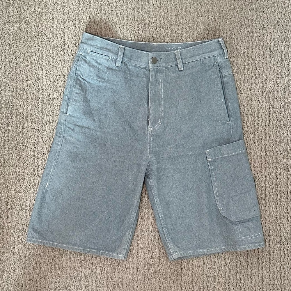 COS Light Blue Men’s Denim Shorts